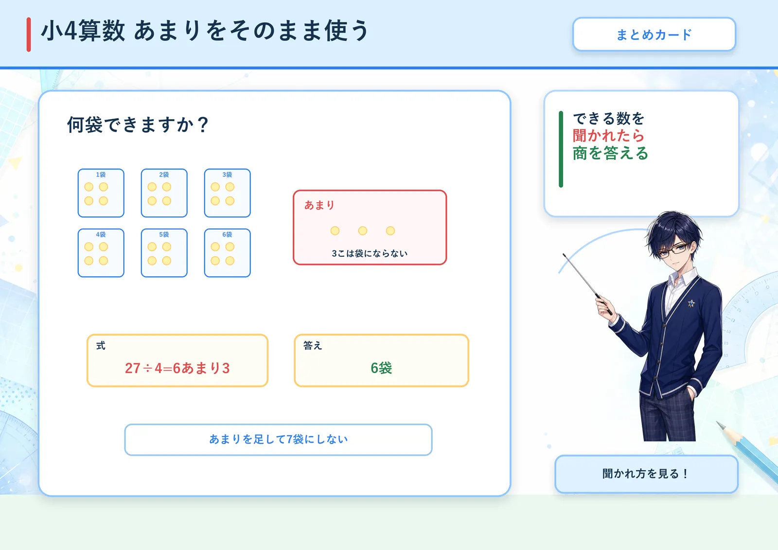 あまりをそのまま使うの図解